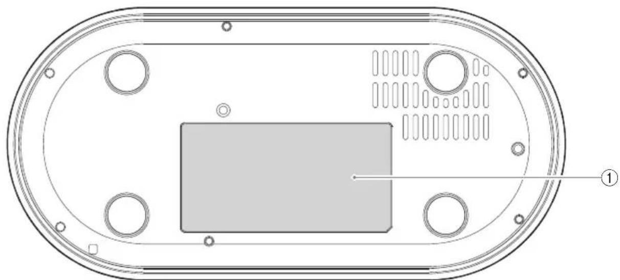 YAMAHA YVC1000MS - Unidad de Control (YVC-CTU1000): parte inferior - 1