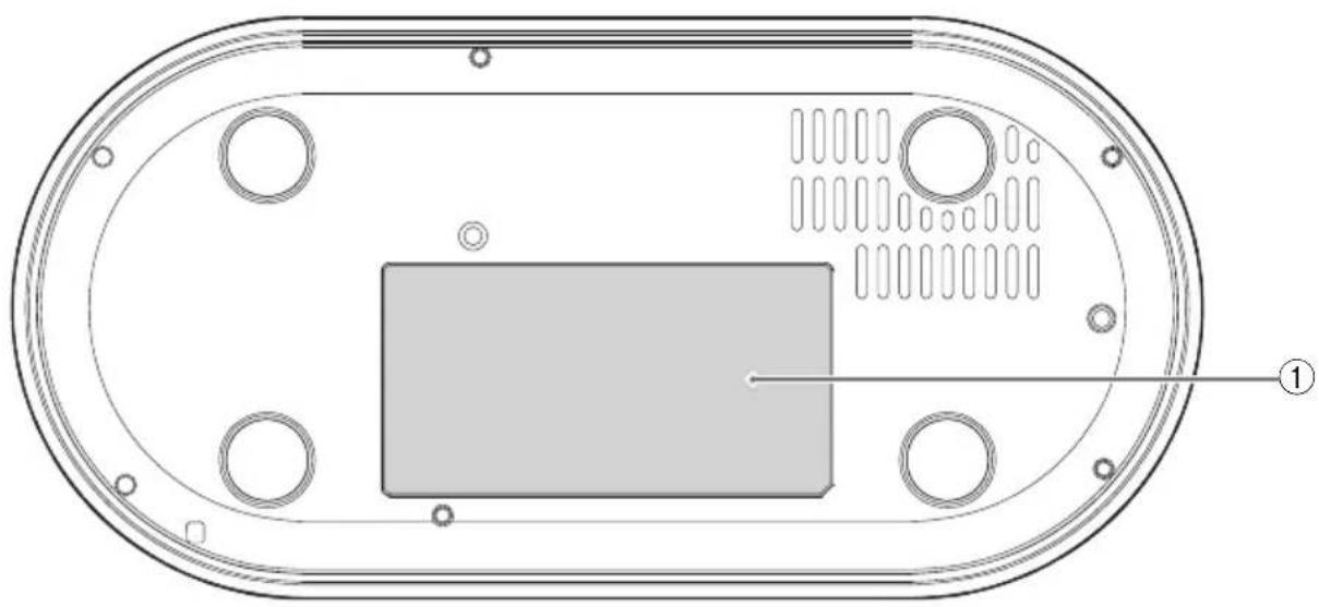 YAMAHA YVC1000MS - Kontrolleinheit (YVC-CTU1000): Unterseite - 1
