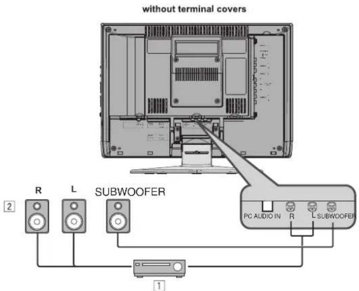 JVC LT17X475 - Before connecting anything: - 1