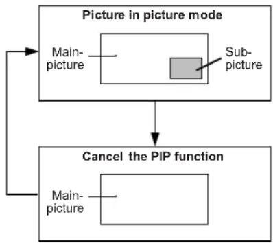 JVC LT17X475 - Using the PC PIP function - 1