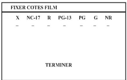 JVC LT17X475 - Sélectionnez FIXER COTES FILM - 1