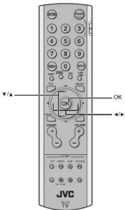 JVC LT23X475 - Press OK button - 1