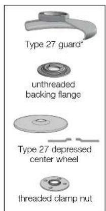 DEWALT DWMT70782L - 4-1/2" (114.3 mm) Grinding Wheels - 1