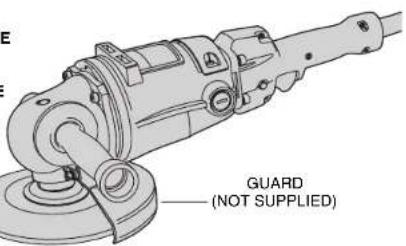 E E GUARD (NOT SUPPLIED)