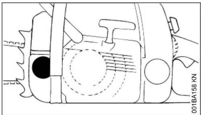 STIHL MS 180 - Apparaat voorbereiden - 1
