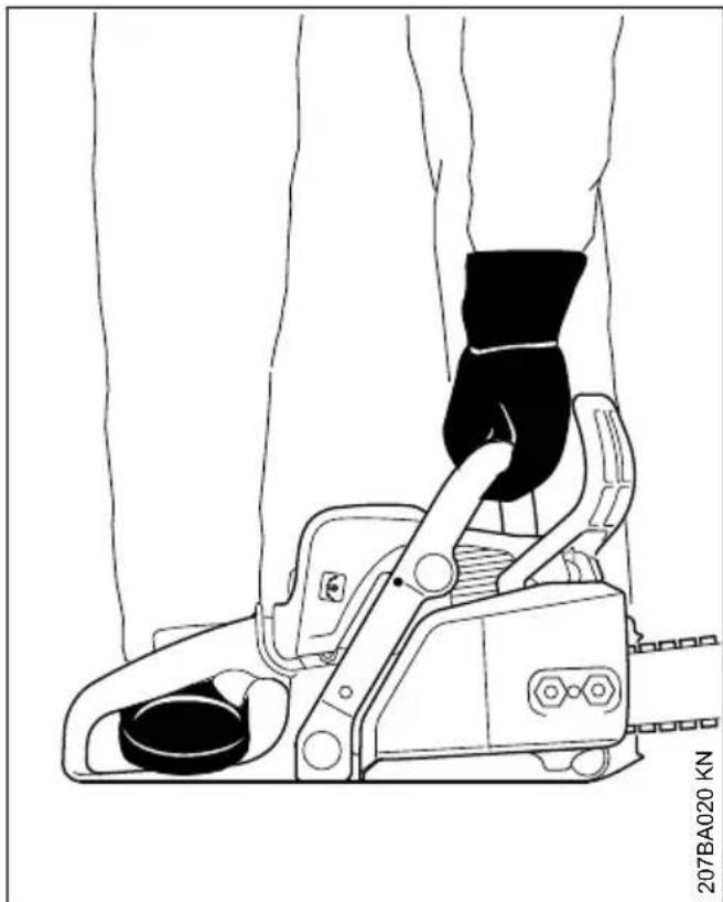 STIHL MS 180 - Sul terreno - 1