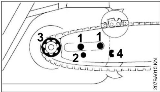STIHL MS 180 - WARNING - 1