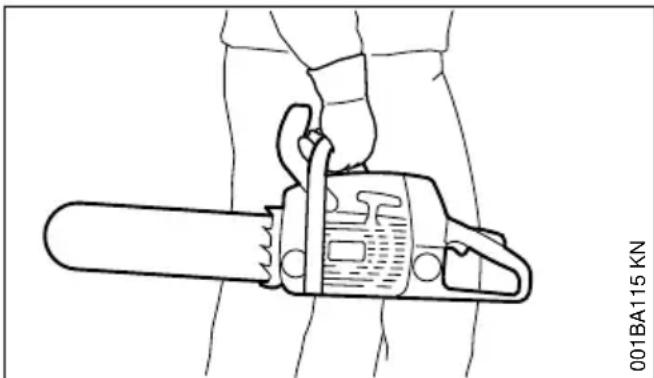 STIHL MS 180 - Transport - 1