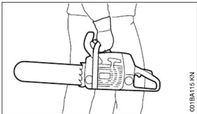 STIHL MS 180 - Transport - 1