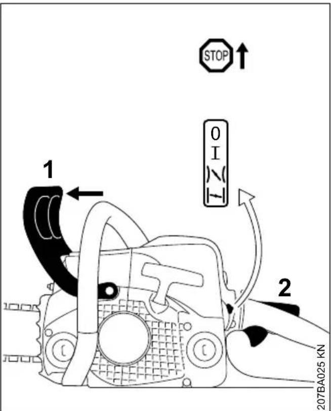 STIHL MS 180 - Sur toutes les versions - 1