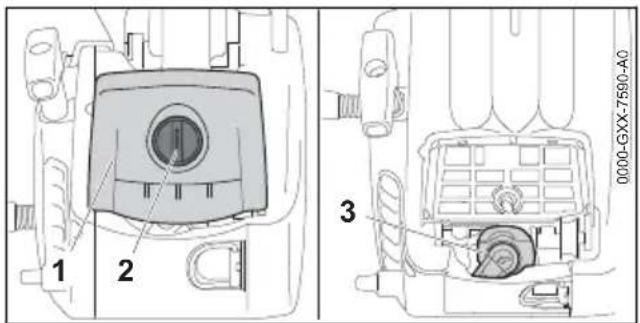 STIHL MS 194 T - Areare la camera di combustione - 1