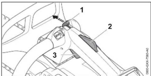 STIHL MS 194 T - Motor afzetten - 1