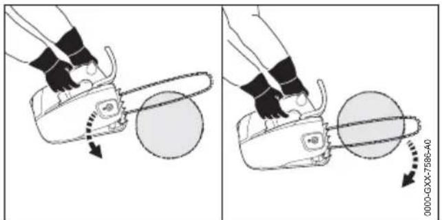 STIHL MS 194 T - WAARSCHUWING - 1