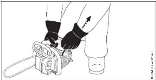 STIHL MS 194 T - Contrôle de la tronçonneuse français - 1