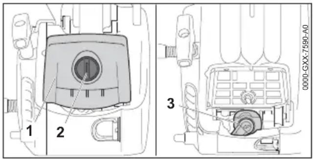 STIHL MS 194 T - Verbrennungsraum lüften - 1