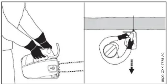 STIHL MS 194 T - ⚠ WAARSCHUWING - 1