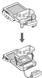 SONY Clié PEGAGC10 - Retrait de la manette de jeu (Game Controller). - 1