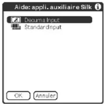 SONY Clié PEGNX73V - Frappez Icône de la barre d'etat. - 1