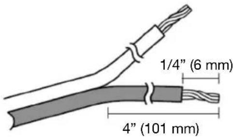 DENON DN108LF - Speaker Wire Preparation - 1