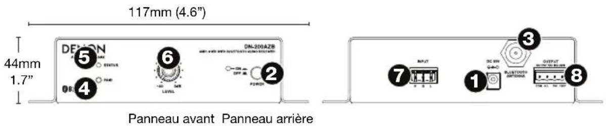 DENON DN200AZB - Caracteristiques - 1