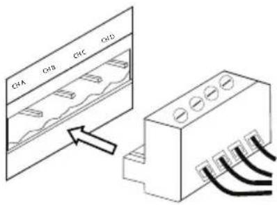 DENON DN474A - Verwenden eines Euroblock-Anschlusses - 1