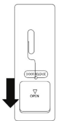 DENON DNF350 - So tauschen Sie die Batterien aus: - 1