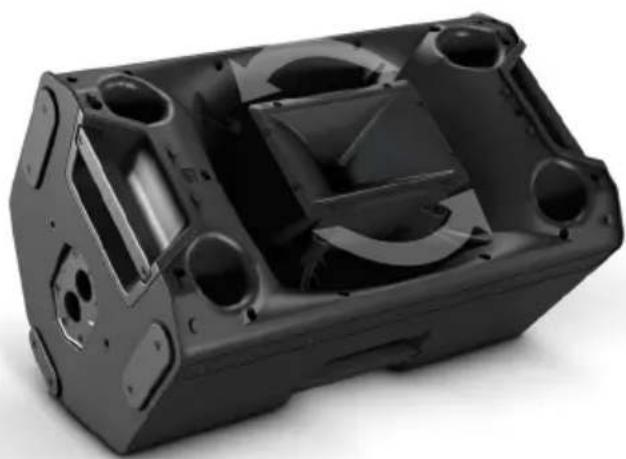 LD Systems ICOA 15 A BT - ROTATE TWEETER BY 90^ - 2