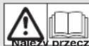 FLYMO SimpliGlide 330 - Symbole umieszczone na produktie: - 1