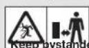 FLYMO SimpliGlide 330 - Symbols on the product: - 2