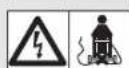 FLYMO SimpliGlide 330 - Symbols on the product: - 3