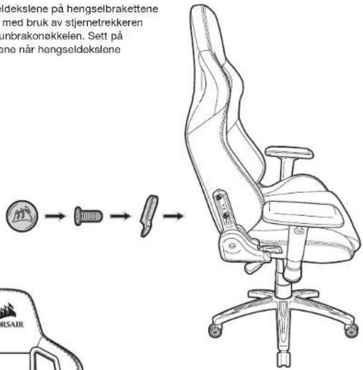 CORSAIR T3 Rush - T3 RUSH MONSTERINGSINSTRUKSJONER - 1