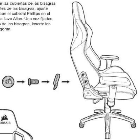 CORSAIR T3 Rush - INSTRUCCIONES DE MONTAJE DE LA T3 RUSH - 1