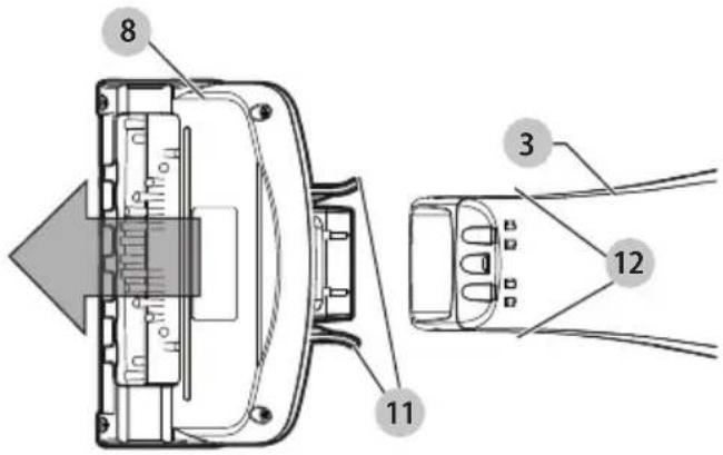 BLACK & DECKER HLVB315JP07 - Removing motorized brush (Fig. H) - 2