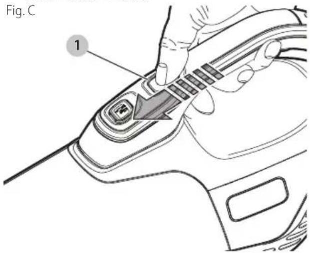 BLACK & DECKER HLVB315JP07 - Switching On (Fig. C) - 1