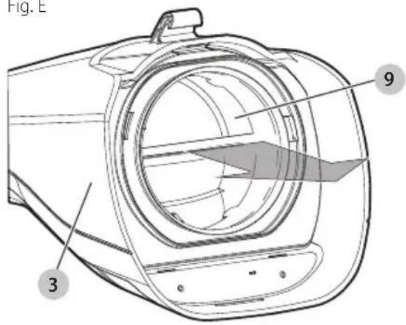 BLACK & DECKER HLVB315JP07 - Removing the dust bowl and filters (Fig. D, E) - 5
