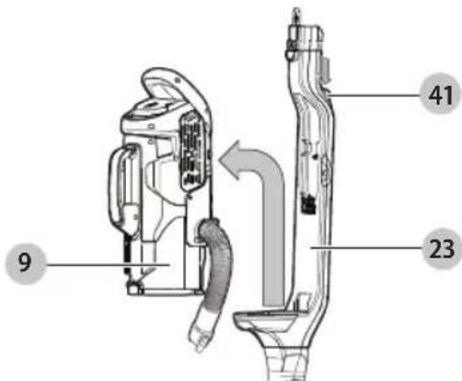 BLACK & DECKER HCUA525JPC - Utilisation de l'outil accessoire (Fig. L-0) - 2