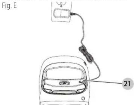 BLACK & DECKER HCUA525JPC - Charging the battery (HCUA525J, HCUA525JA, HCUA525J, HCUA525JP) - 1