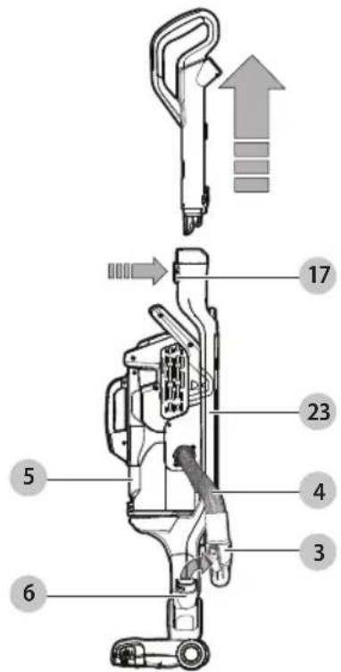 BLACK & DECKER HCUA525JPC - Uso de herramienta de accesorio (Fig. L-0) - 1
