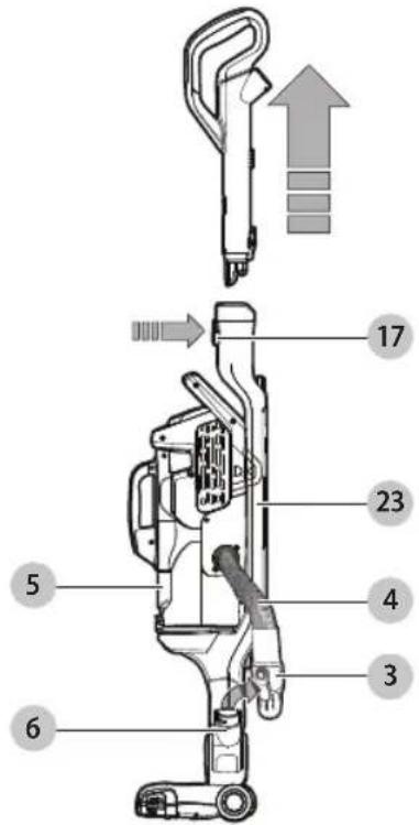BLACK & DECKER HCUA525JPC - Using the accessory tool (Fig. L-0) - 1