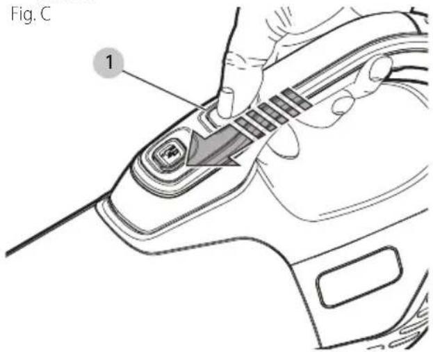 BLACK & DECKER HLVB315JCZ01 - Mettre en marche (Fig. C) - 1