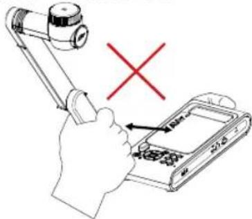 AVer AVerVision M70W - Warning - 2
