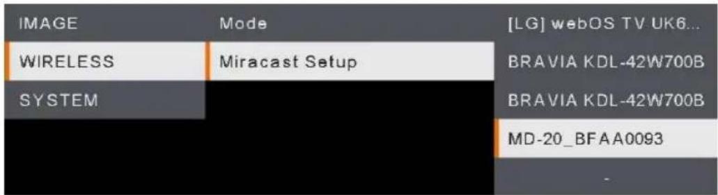 AVer AVerVision M70W - Miracast 連接 - 4