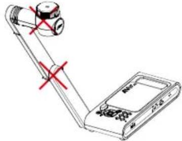 AVer AVerVision M70W - Warning - 1
