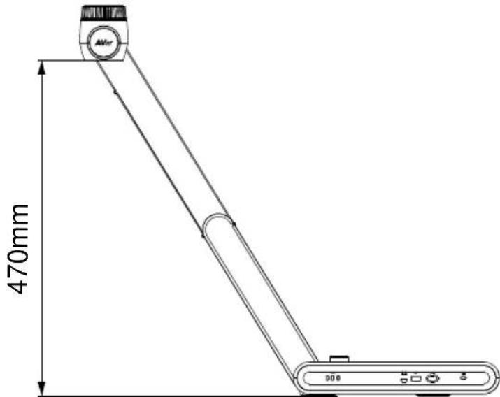 AVer AVerVision M70W - Aufnahmebereich - 1