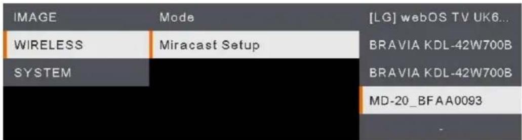 AVer AVerVision M70W - Miracast Connection - 4