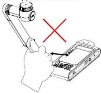 AVer AVerVision M70W - Warning - 2