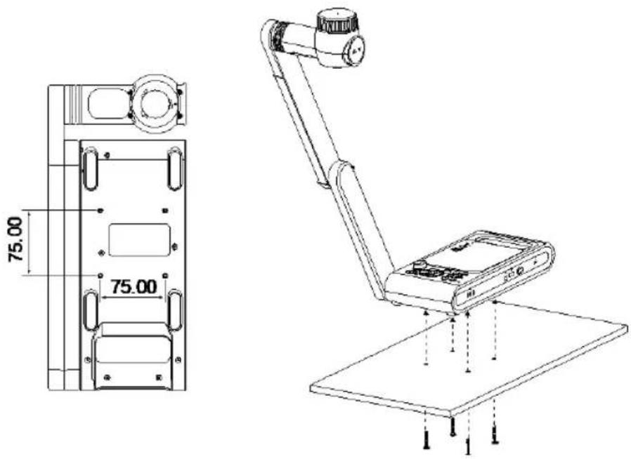 AVer AVerVision M70W - 摄影範围 - 1