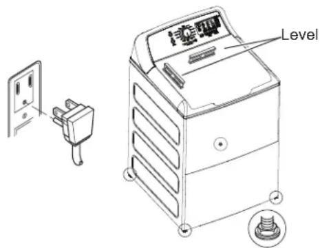 GE GTW755CSMWS - CONNECT POWER AND INSTALL - 1