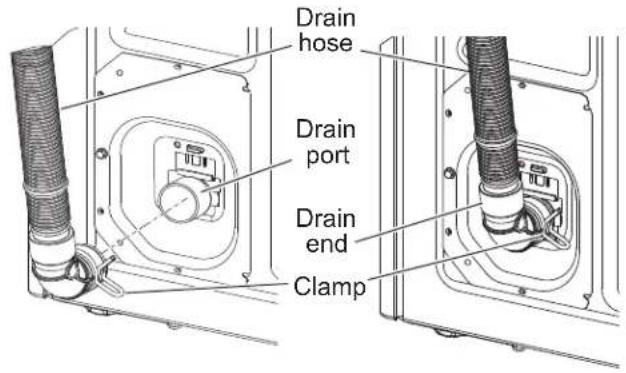 GE GTW755CSMWS - ③ CONNECT DRAIN HOSE TO WASHER - 2