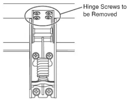 GE FCM16DJWW - HINGE SPRING UNDER TENSION - 2